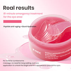 PDRN Pink Collagen Caffeine Eye Patch